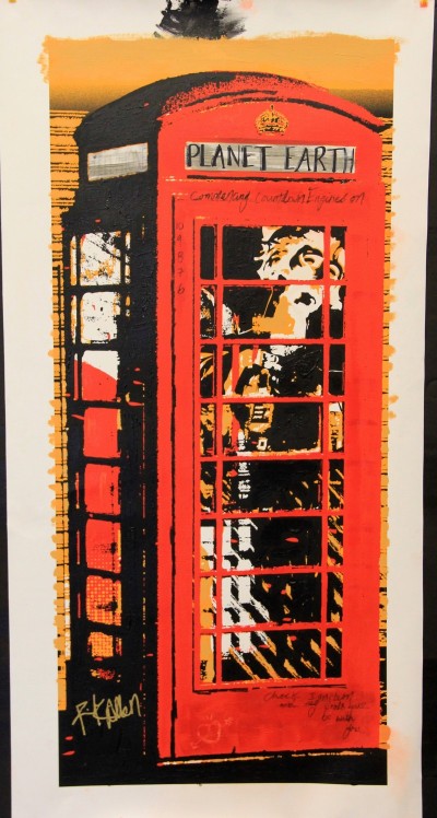 London Phone Booth - A Study In Red
